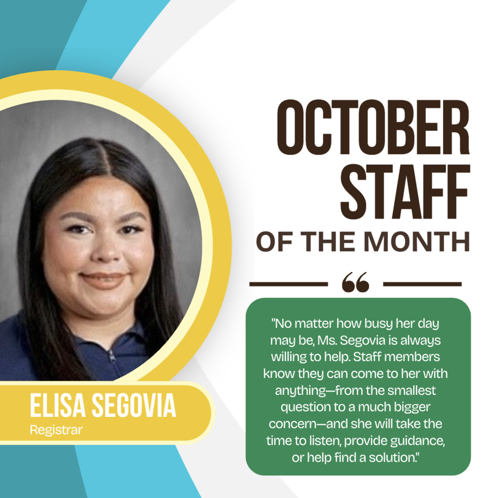 Staff of the Month