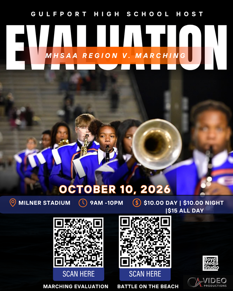 GHS Host Evaluaton MHSAA Region V Marching