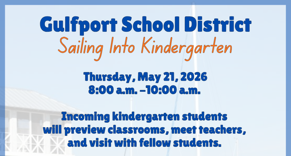 Kindergarten Preview Day May 21 8am-10am