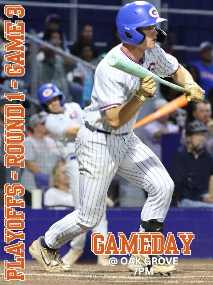 GHS Baseball Playoffs Game 3 tonight