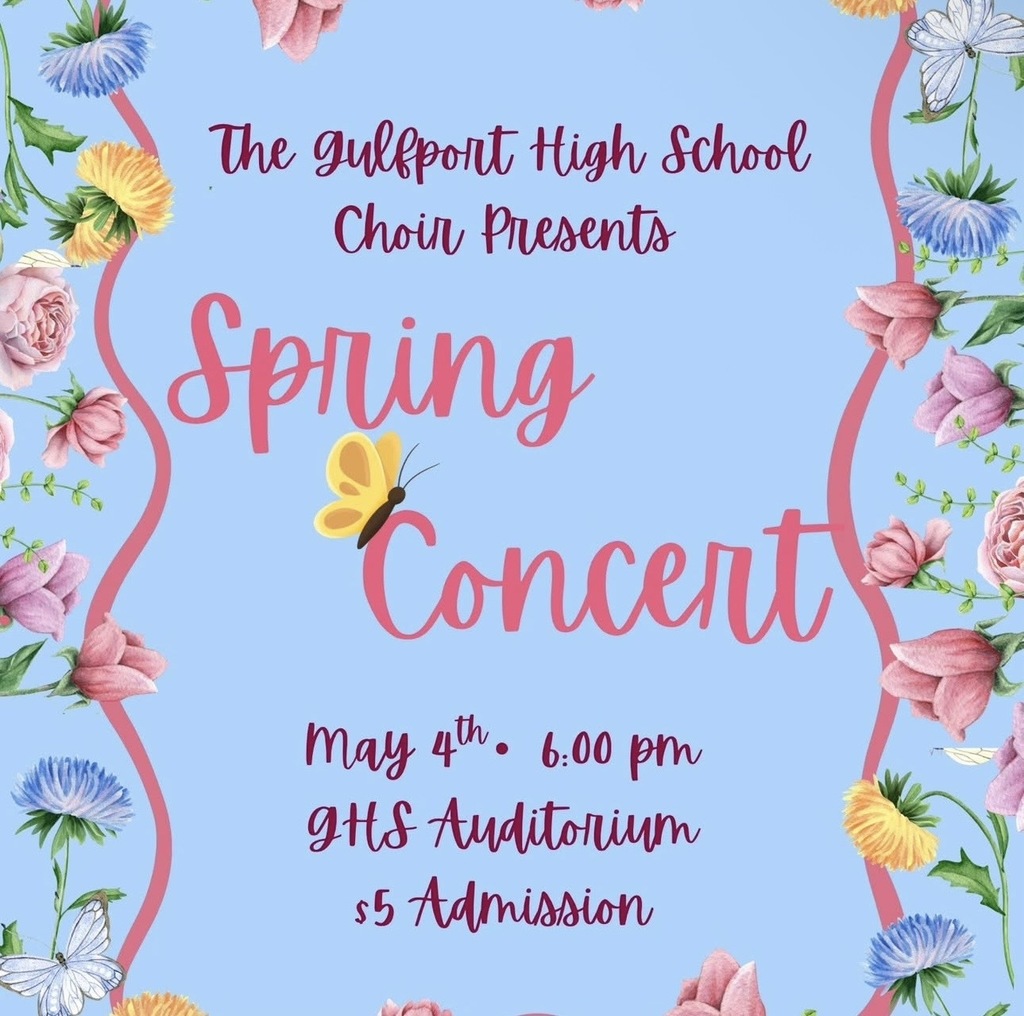 GHS Choir Spring Concert May 4 6pm