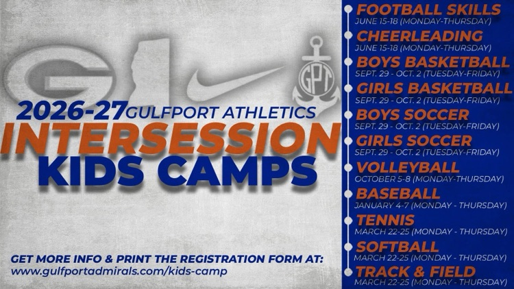 26-27 Intersession Athletic Camps