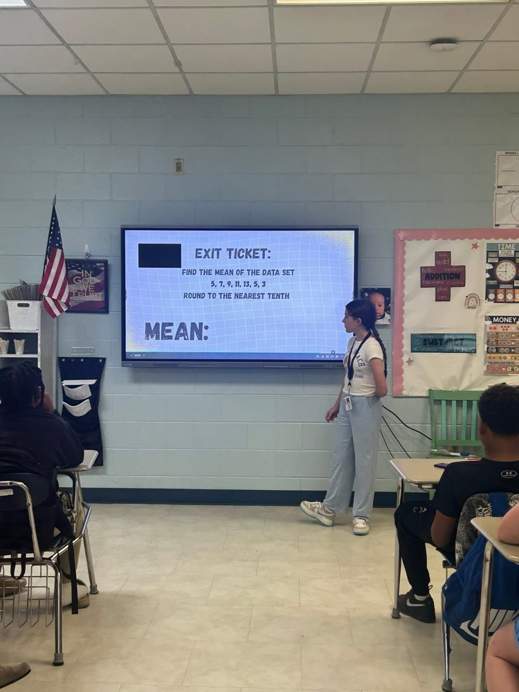 Students taking the role of their teachers and showing their deep understand of the standards. 