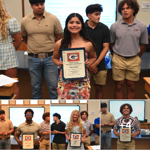 Power Lifting Team Recognized at June School Board Meeting