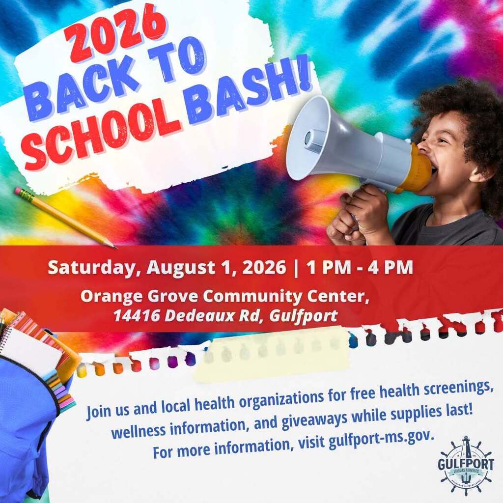 Back to School Bash - City of Gulfport