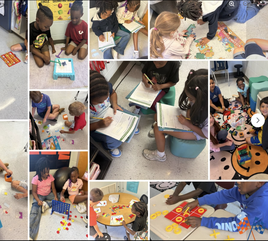 Pass road elementary classroom activity