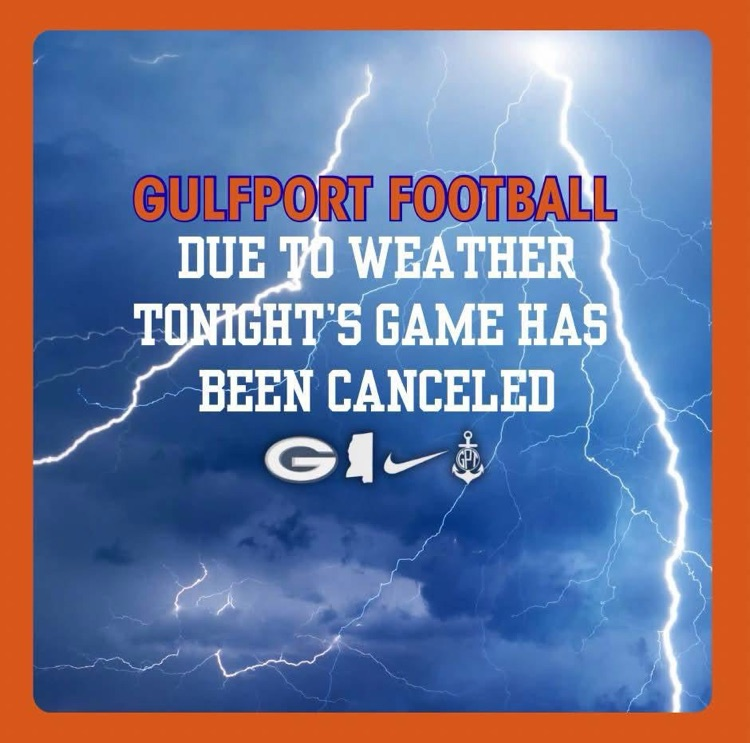 Gulfport football game canceled