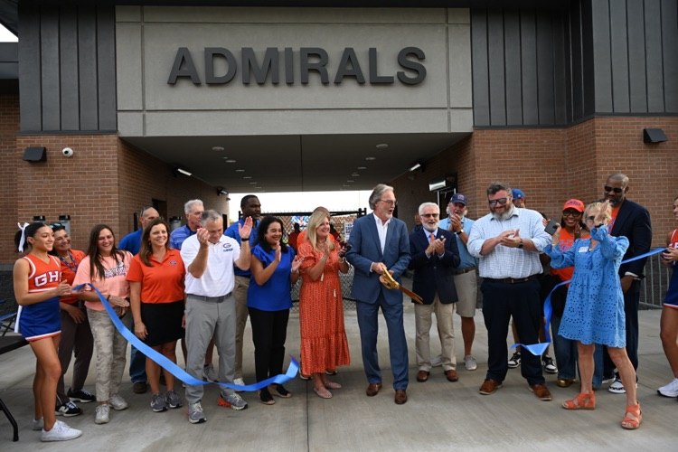 GHS Admiral Stadium Ribbon Cutting