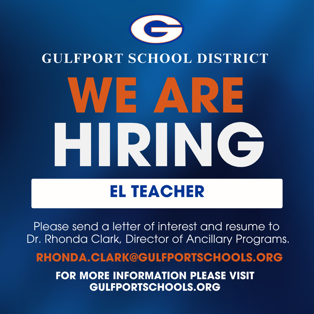 Now Hiring EL Teacher
