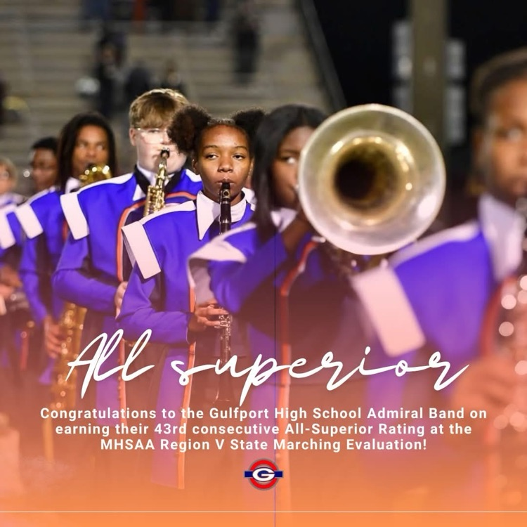 Admiral Band Earns All Superior Rating