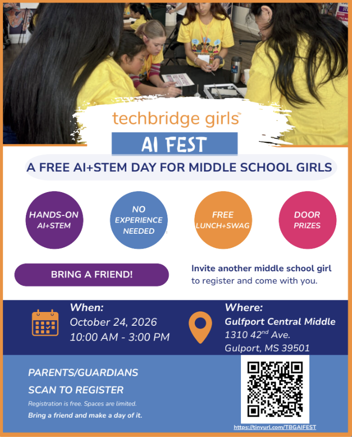 TechBridge AI Middle School Girls Camp