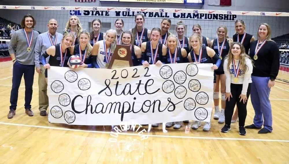 2022 STATE VOLLEYBALL CHAMPS! Gunter ISD