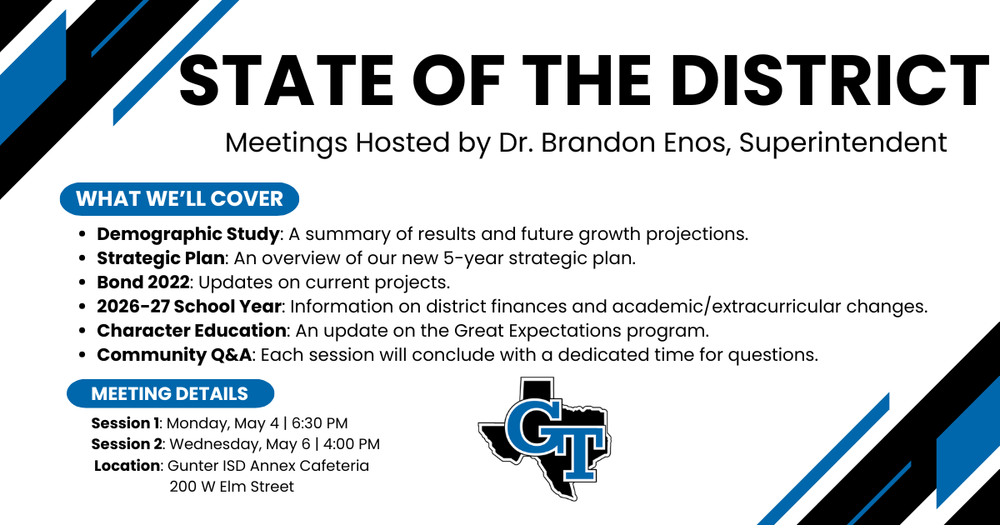 State of the District Meetings