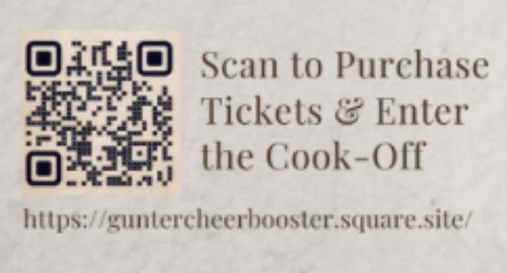 Chili cook off Ticket QR code.