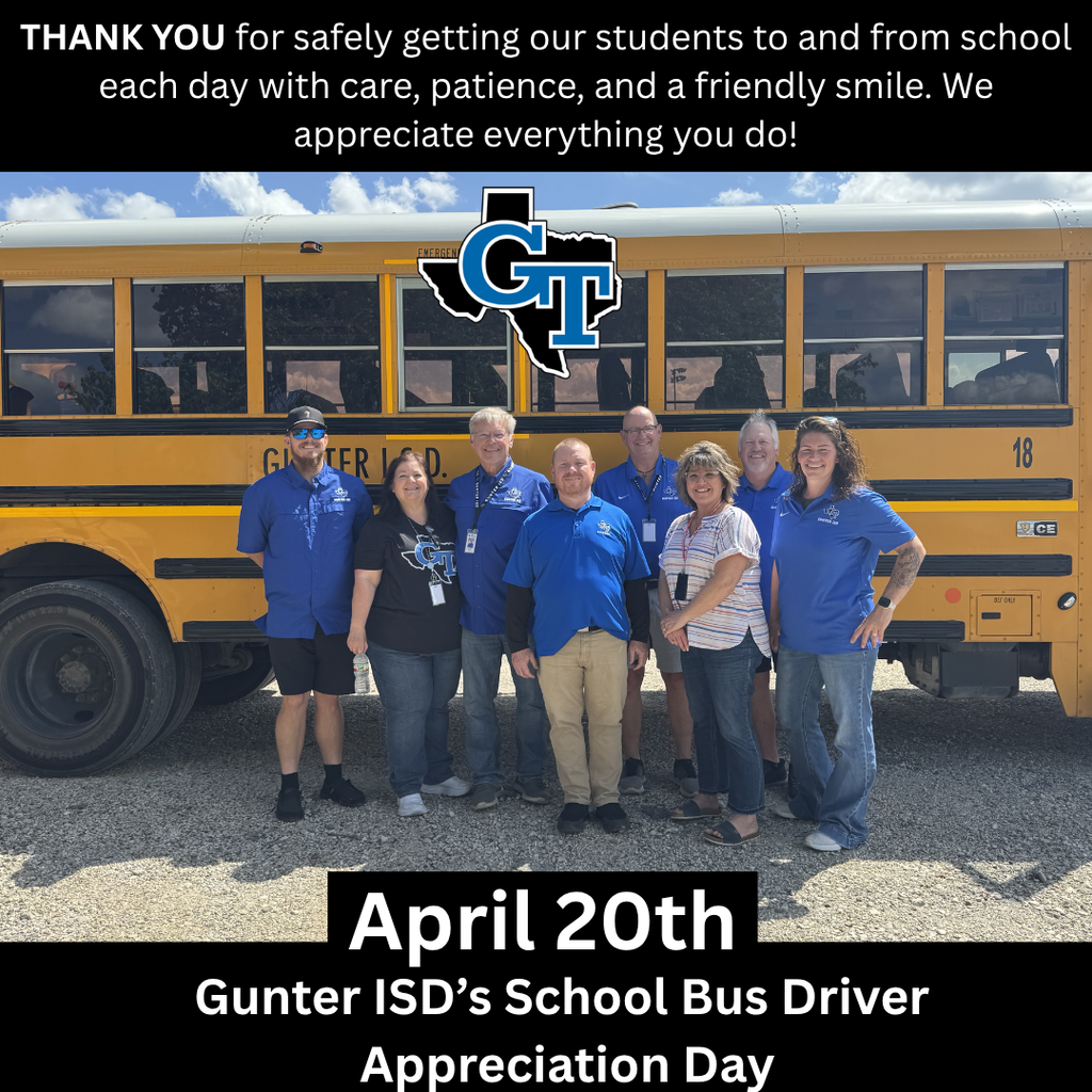 Gunter ISD Bus Driver Appreciation Day