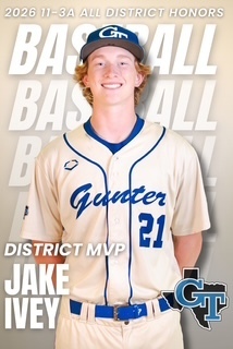 A baseball player wears a jersey that says "Gunter" and has "Jake Ivey" and number 21 on it.