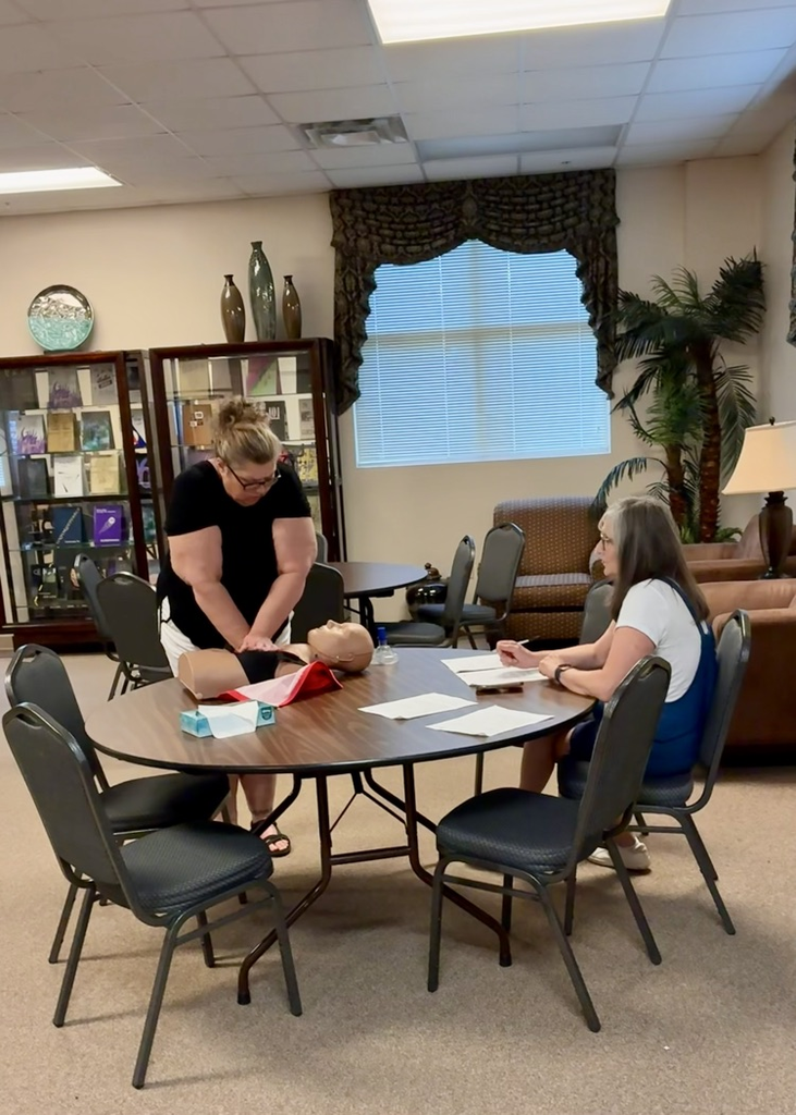 Jennifer Dillard, personal care paraprofessional & Katherine Guidry, LPN School Nurse
