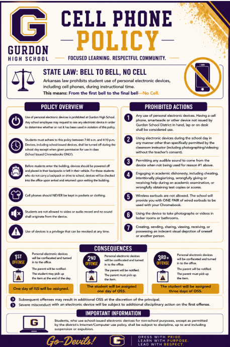 cell phone policy