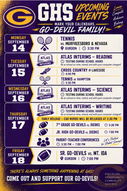 Weekly Events