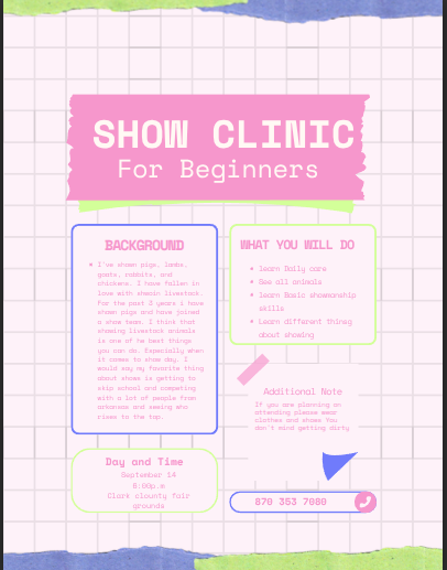 Show Clinic