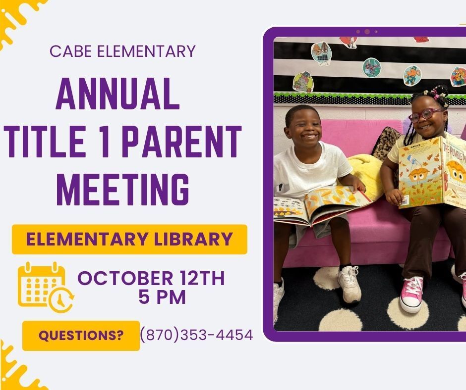 2026 Title 1 Meeting