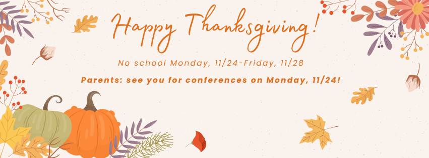 No school 11/4-11/28