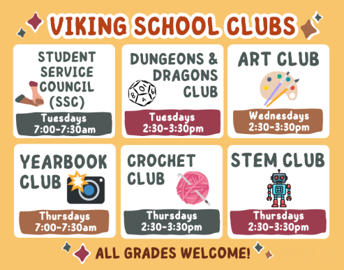 Viking School Clubs 26-27