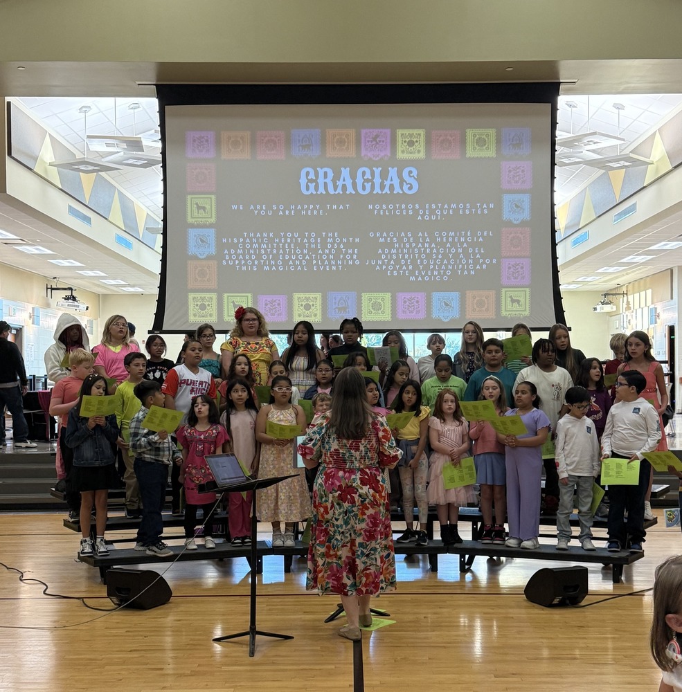 Hispanic Heritage choir performance