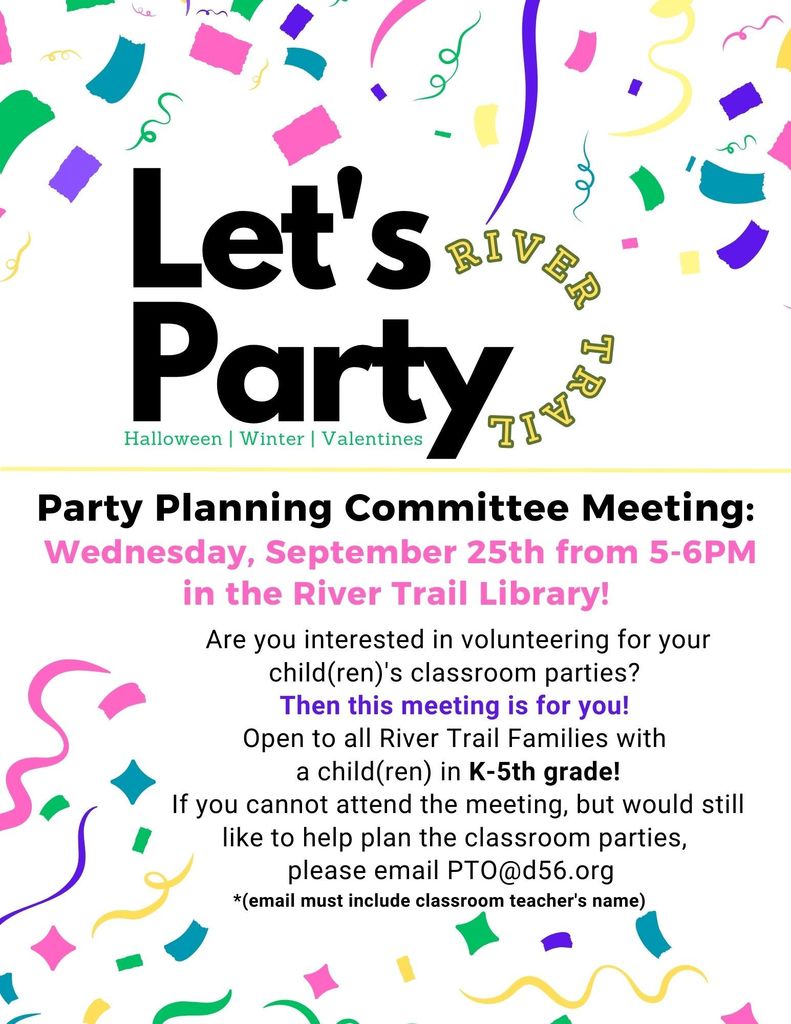PTO Party Planning Meeting