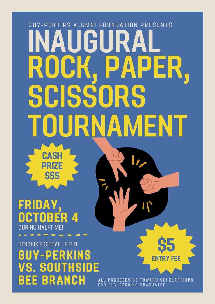 Guy Perkins Alumni Host First Annual Rock Paper Scissors Tournament