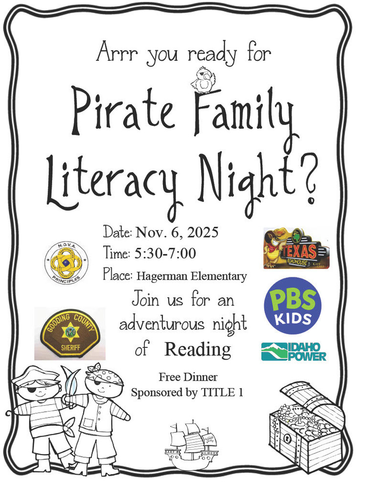 Hagerman Elementary Literacy Night/Title 1 Event