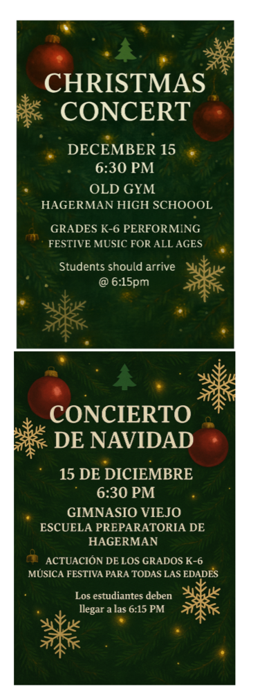 HJSD K-12 Christmas Concert
