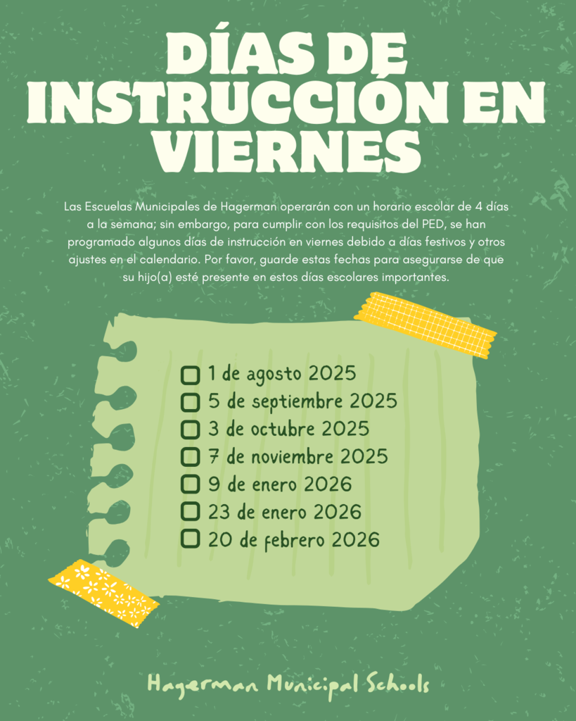 Friday Instructional Days - SPA