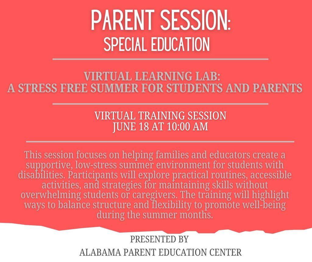 PARENT SESSION