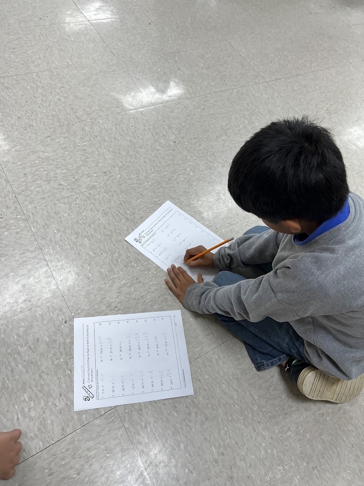 HES Summer Camp Math Focus