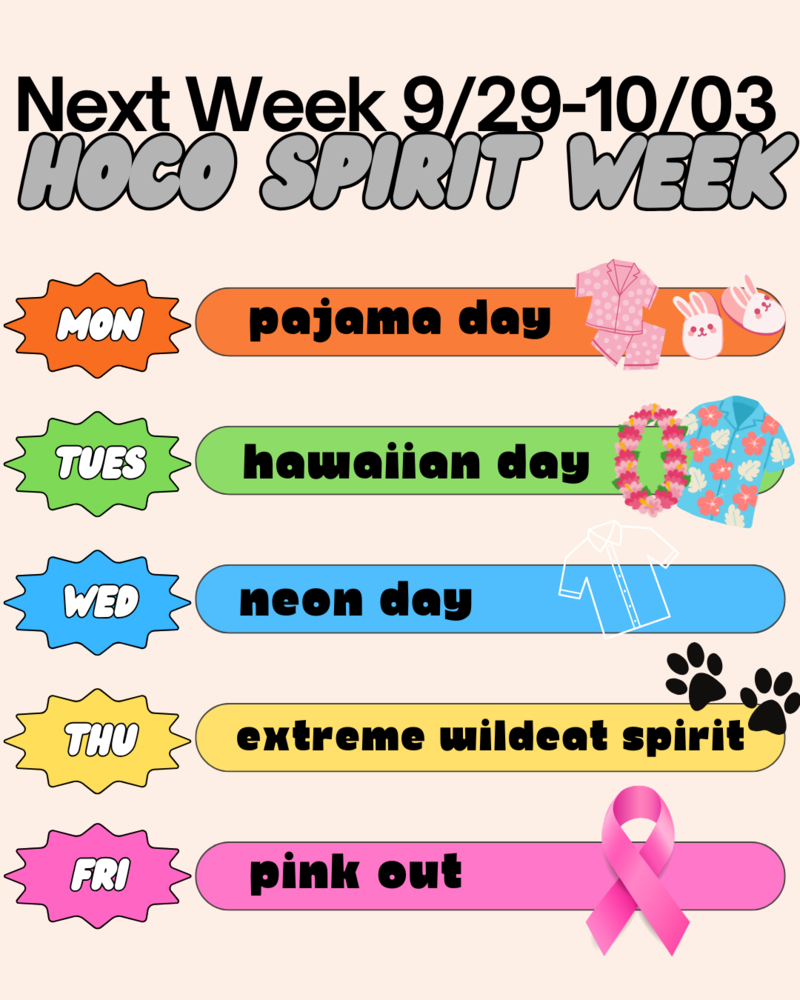 Homecoming Spirit Week