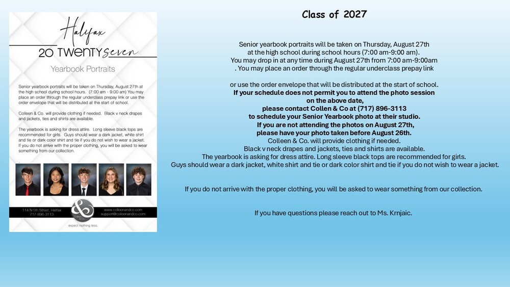 Class of 2027