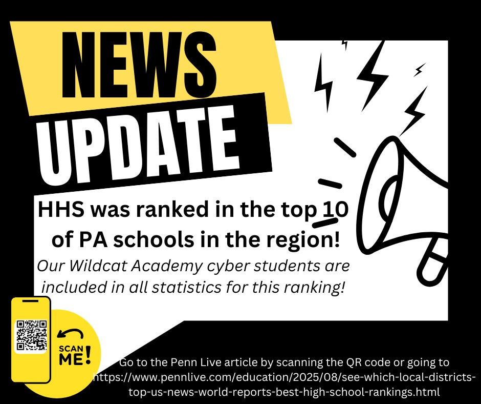 HHS is in the Top 10 Regional Rankings for HS