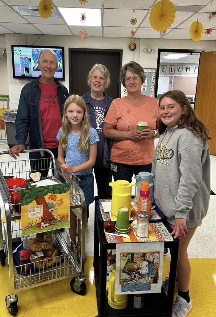Cool Cats Coffee Cart Delivery to Staff