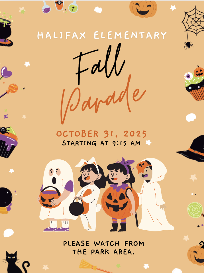 Fall Parade October 31, 2025 starting at 9:15