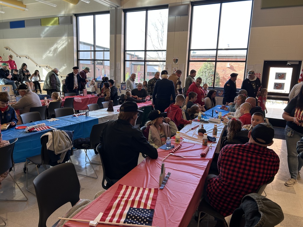 Special treats with our veterans.