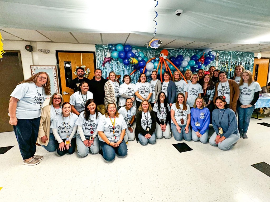 Our fabulous group of teachers who helped on Literacy Night.