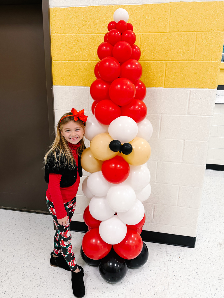 Balloon Santa