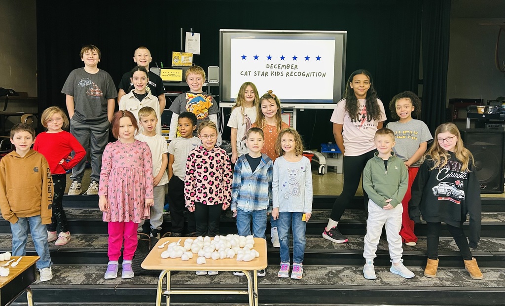 December Cat Star Kids on Stage