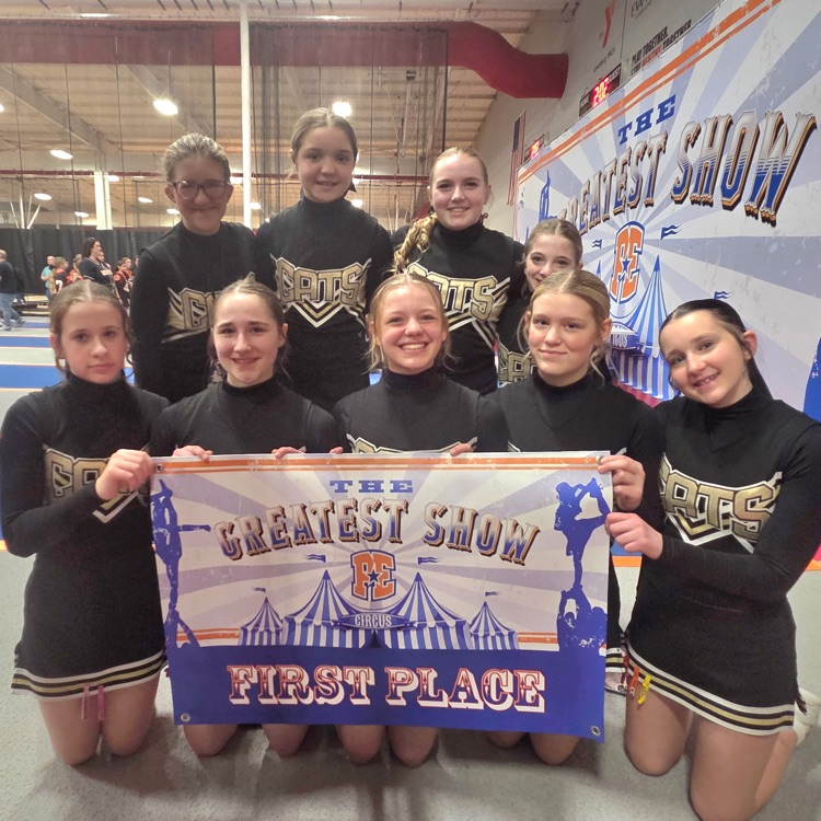 Halifax MS Cheer Squad 1st Place