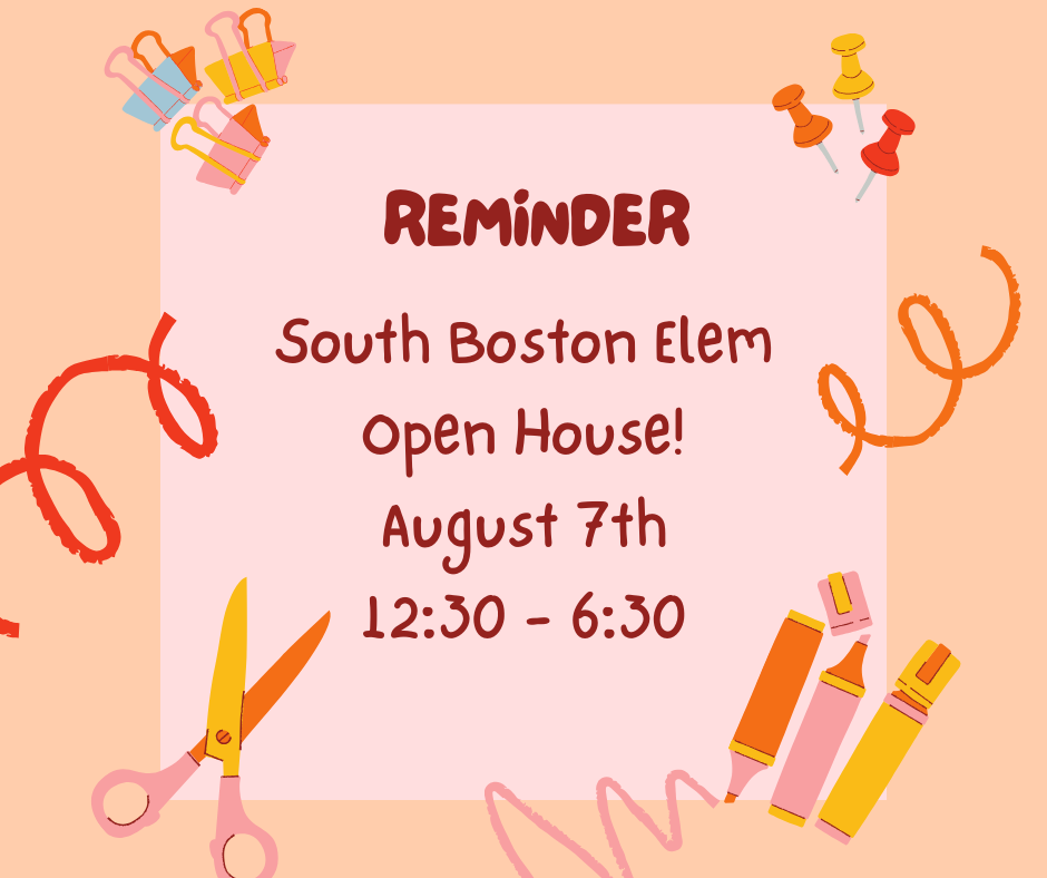Open House Reminder