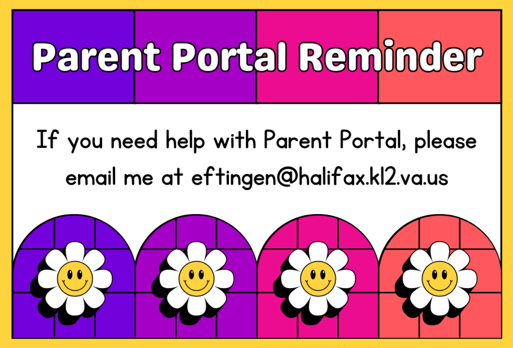 Parent Portal Reminder - SBE