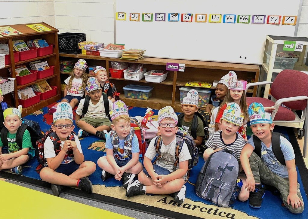 First Day of School at Scottsburg Elementary