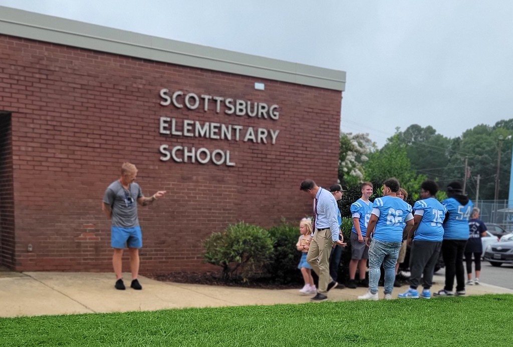 First Day of School at Scottsburg Elementary