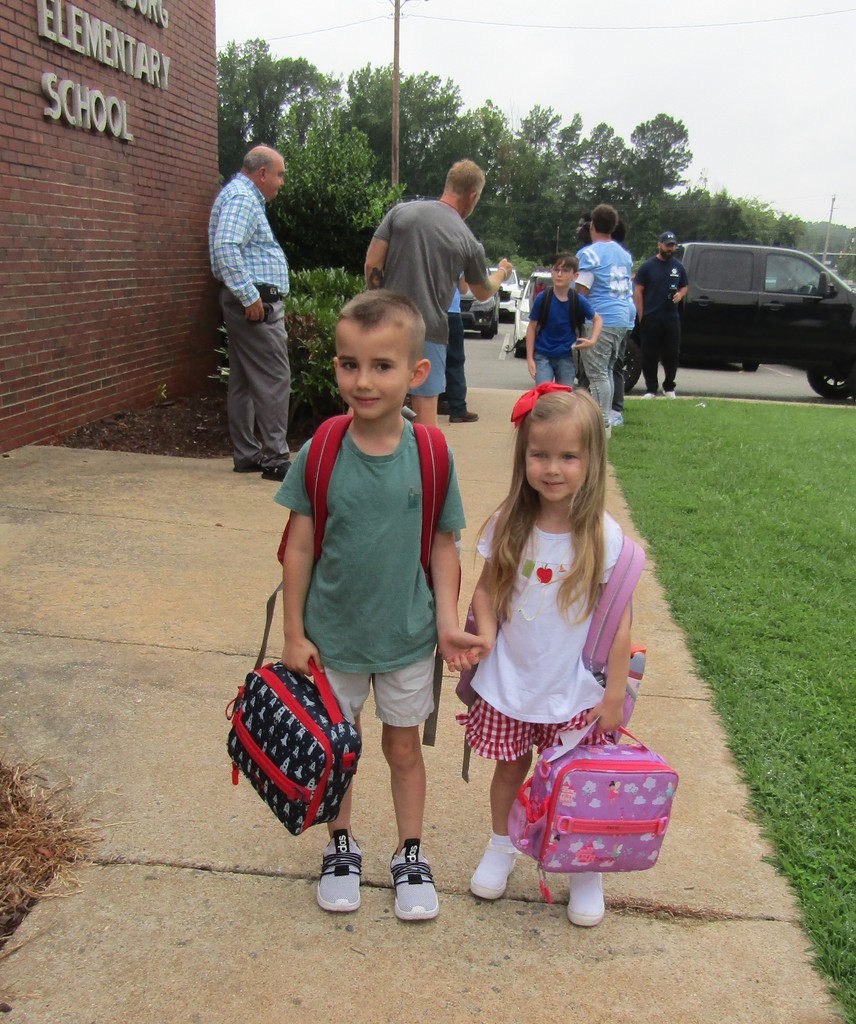 First Day of School at Scottsburg Elementary